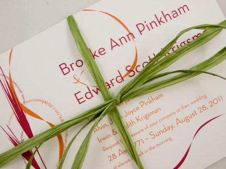 Jewish Nez Perce Wedding Invitation